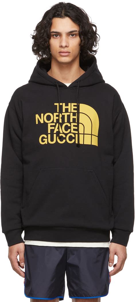 the north face gucci vest black|gucci north face hoodie brown.